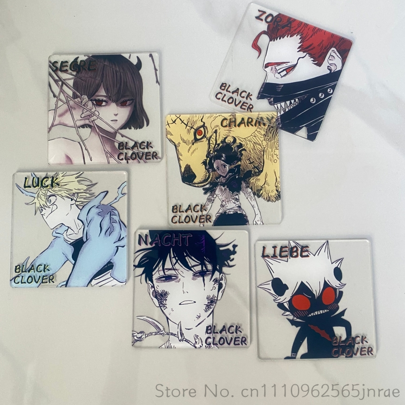 Office Furniture Ideas - Black Clover Anime Kreative Acryl-Untersetzer Asta