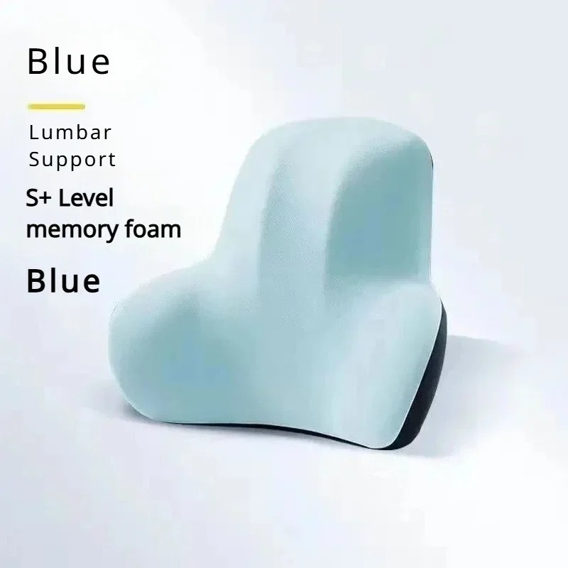 Office Furniture Ideas - 2025 Verbessertes Orthopädisches Memory-Schaum Lendenkissen Rückenstützkissen
