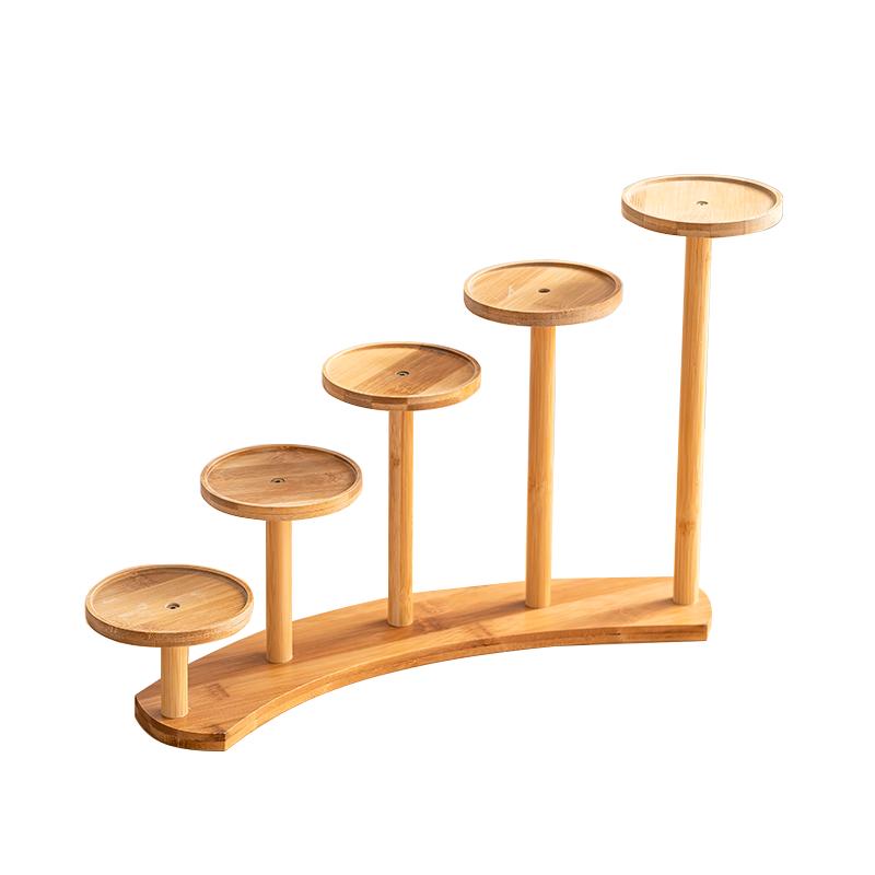 Cubicle Shelf Organizer - Bambus Desktop Regal Schreibtisch mehrstufige Organizer