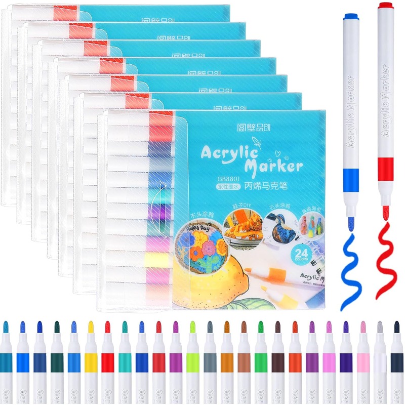 Copic Marker Classic - 12/24/36 Farben Acryl-Malstifte mit mittlerer Spitze,