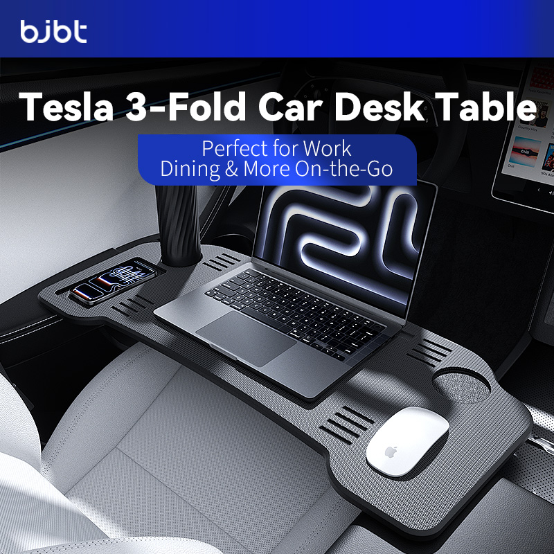 Cubicle Shelf Organizer - BJBT Faltbarer Auto-Laptop-Tisch, verbesserte Ablage für
