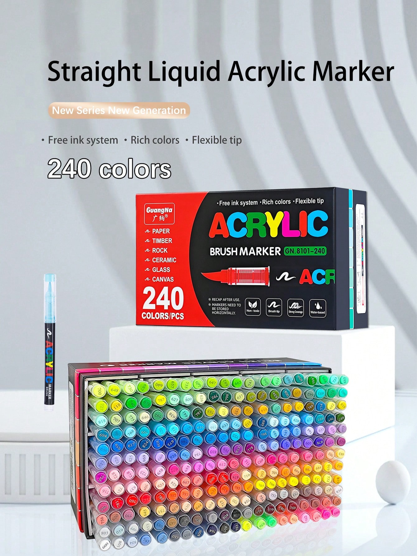 Copic Marker Classic - 12-120 Farben Acrylfarben Stifte Marker Pinselspitze