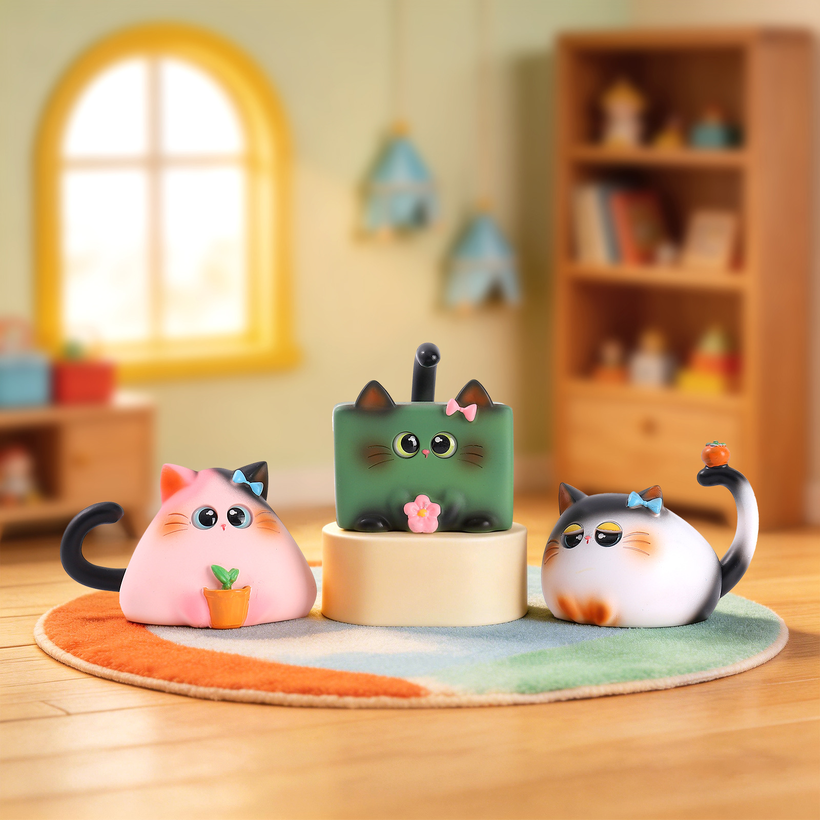 Blind Box Katzenfigur aus Harz – Office Furniture Ideas Bewertung und Preis