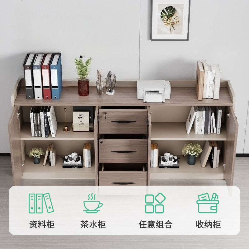 F*-Moderner Holz-Büroschrank,  – Credenza Office Storage Bewertung und Preis
