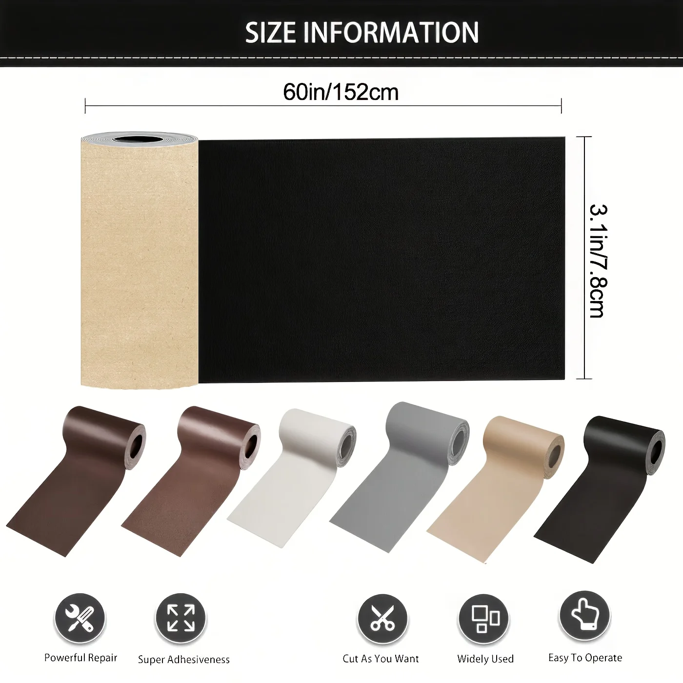 Leder-Reparaturband, in Versch – Office Furniture Repair Bewertung und Preis