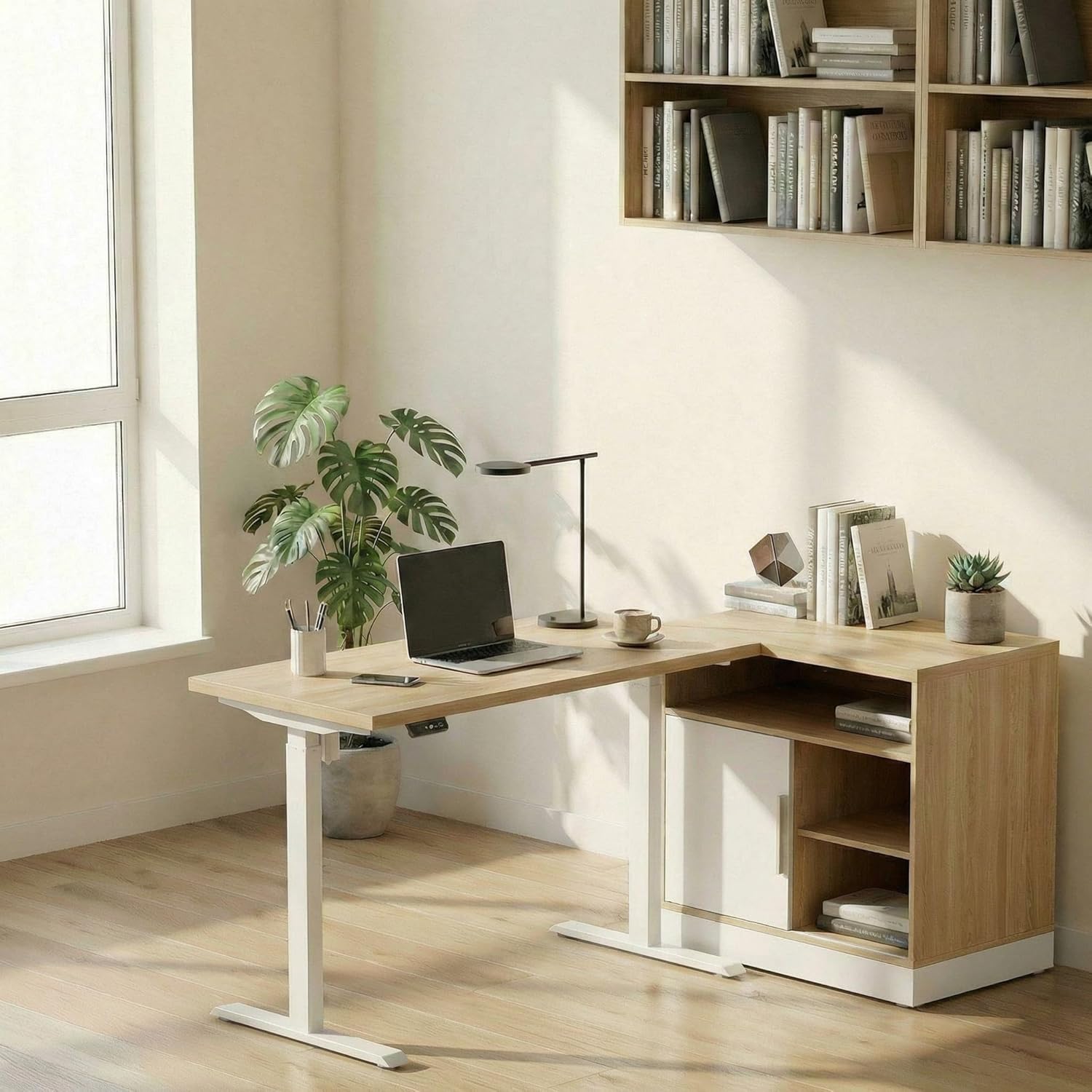 Elektrischer Stehschreibtisch  – Credenza Office Storage Bewertung und Preis