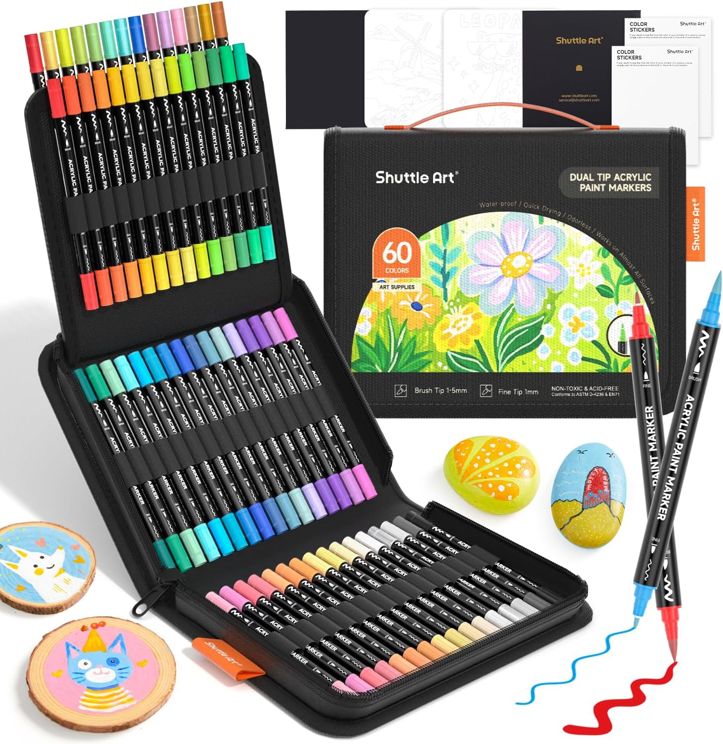 Shuttle Art 60 Farben Doppelsp – Copic Marker Classic Bewertung und Preis