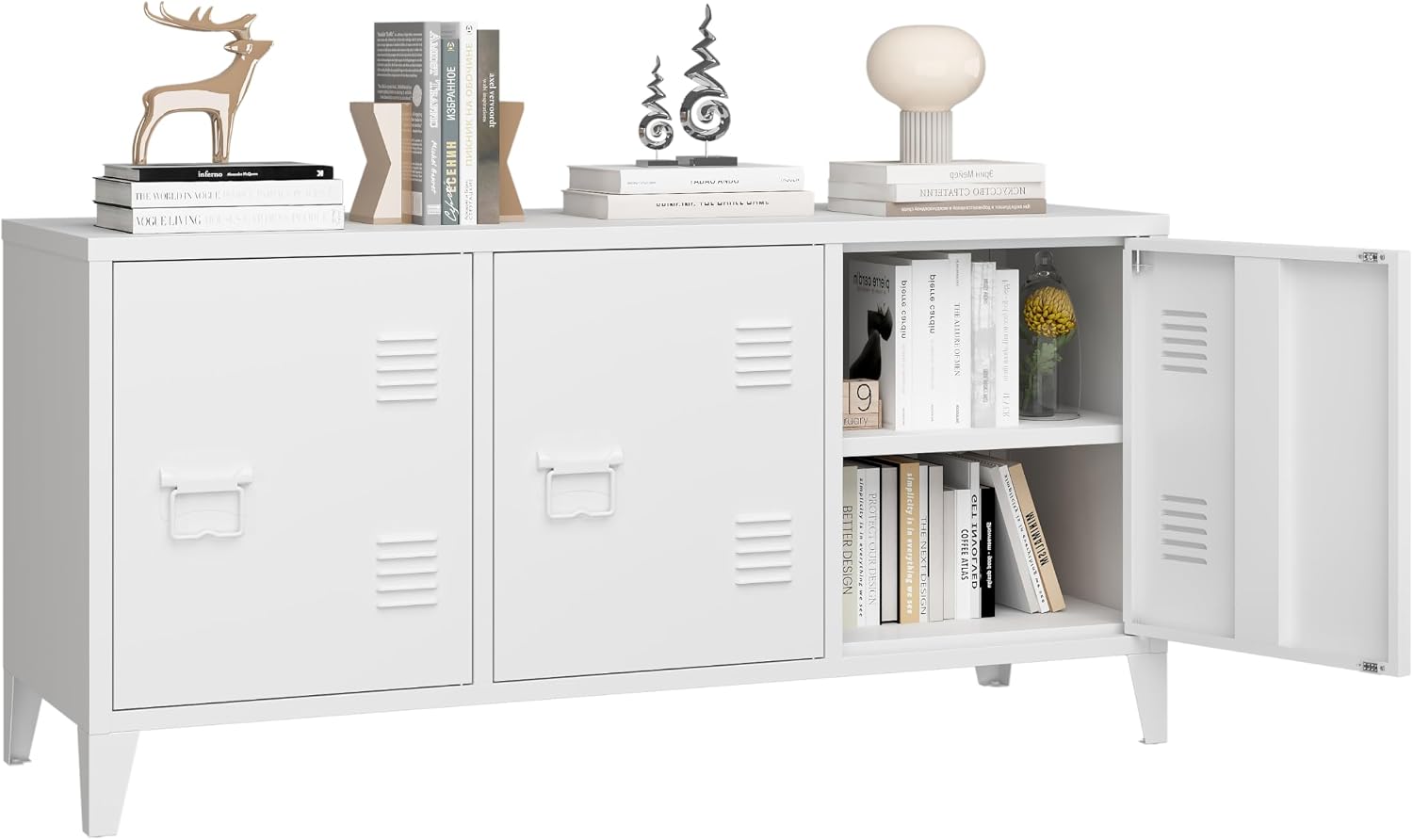 Moderner TV-Ständer, Entertain – Credenza Office Storage Bewertung und Preis