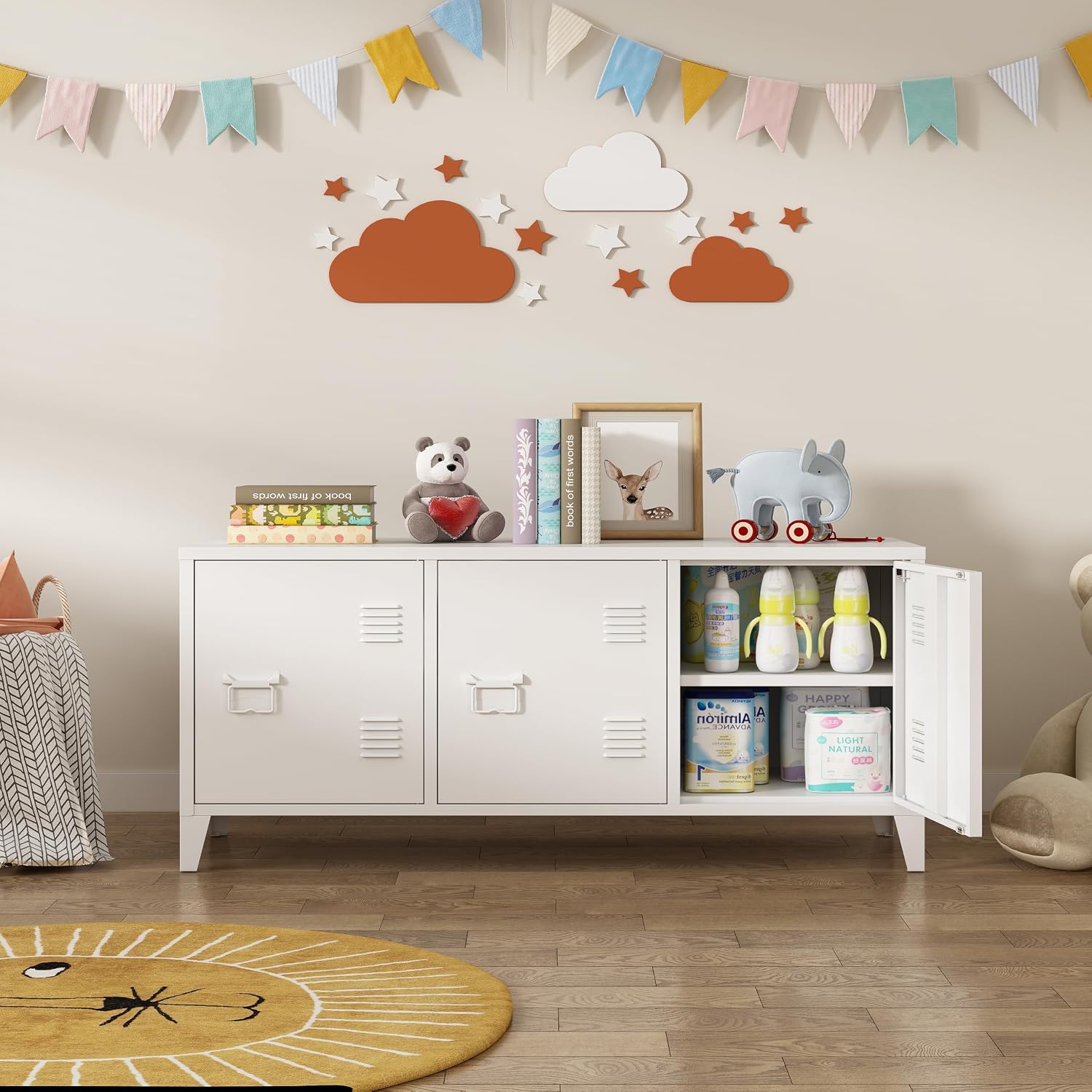 Moderner TV-Ständer, Entertain – Credenza Office Storage Bewertung und Preis
