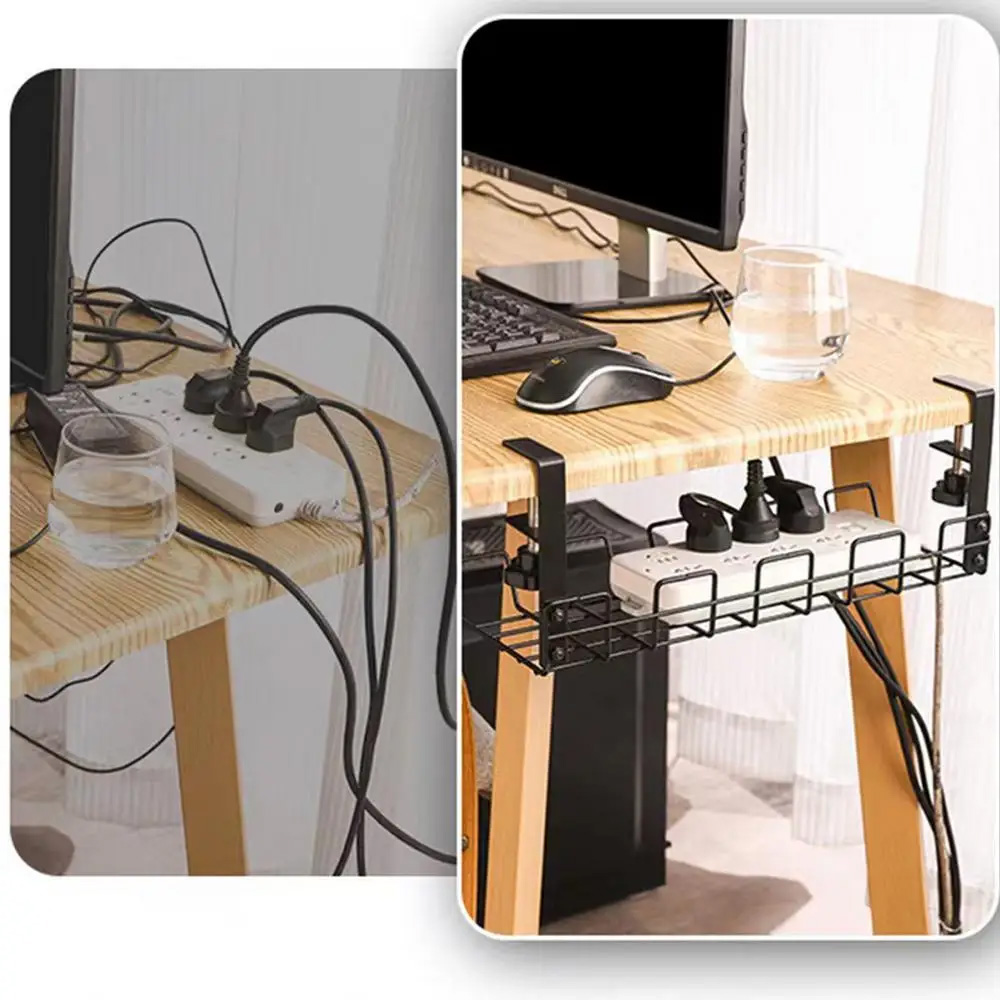 Kabelmanagement-Box unter dem  – Cubicle Shelf Organizer Bewertung und Preis